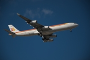 Iberia Airbus A340-313X (EC-LHM) at  Miami - International, United States