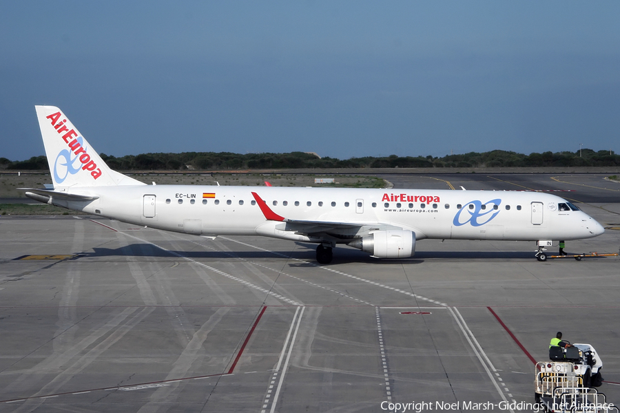 Air Europa Embraer ERJ-195LR (ERJ-190-200LR) (EC-LIN) | Photo 4186
