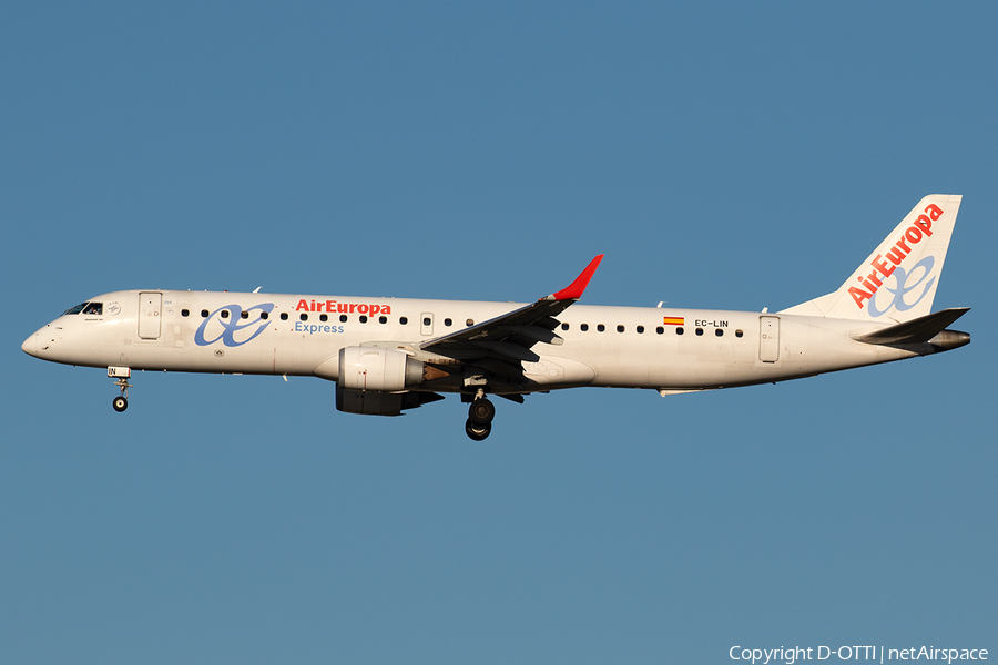 Air Europa Express Embraer ERJ-195LR (ERJ-190-200LR) (EC-LIN) | Photo 375594