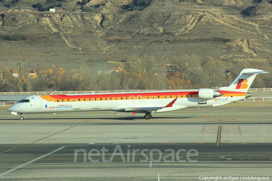 Iberia Regional (Air Nostrum) Bombardier CRJ-1000 (EC-LJR) | Photo 383120