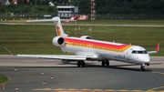 Iberia Regional (Air Nostrum) Bombardier CRJ-1000 (EC-LJR) at  Dusseldorf - International, Germany