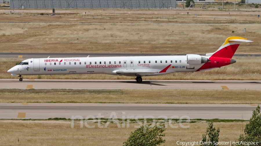 Iberia Regional (Air Nostrum) Bombardier CRJ-1000 (EC-LJR) | Photo 235887