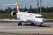 Iberia Regional (Air Nostrum) Bombardier CRJ-1000 (EC-LJR) at  Porto, Portugal