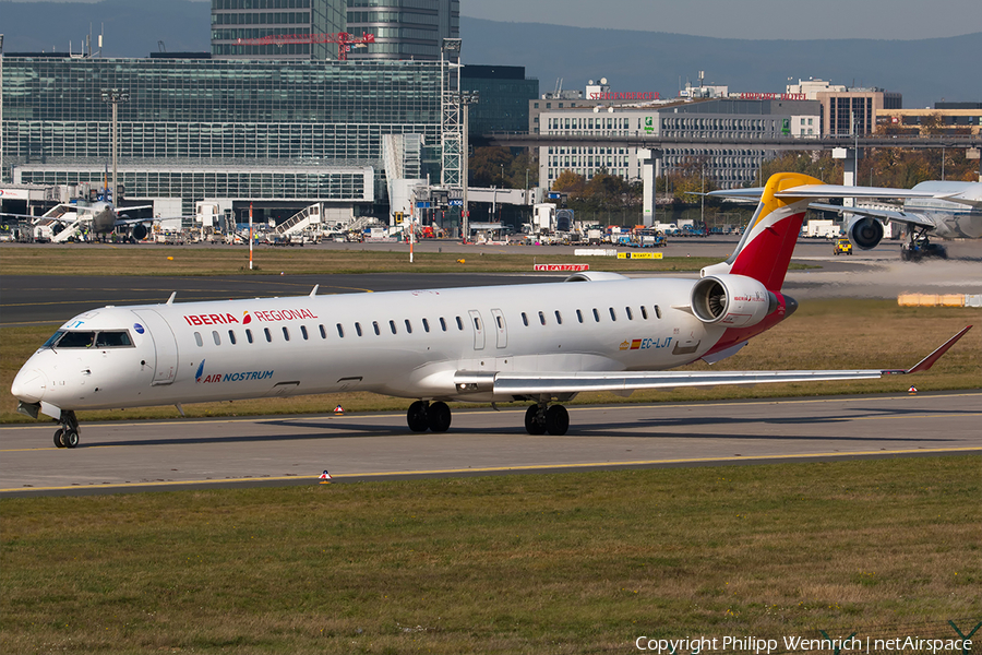 Iberia Regional (Air Nostrum) Bombardier CRJ-1000 (EC-LJT) | Photo 196826
