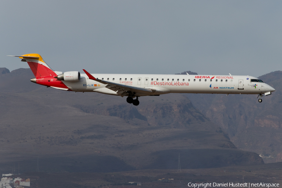 Iberia Regional (Air Nostrum) Bombardier CRJ-1000 (EC-LJX) | Photo 443705