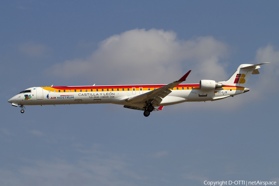 Iberia Regional (Air Nostrum) Bombardier CRJ-1000 (EC-LJX) | Photo 416127