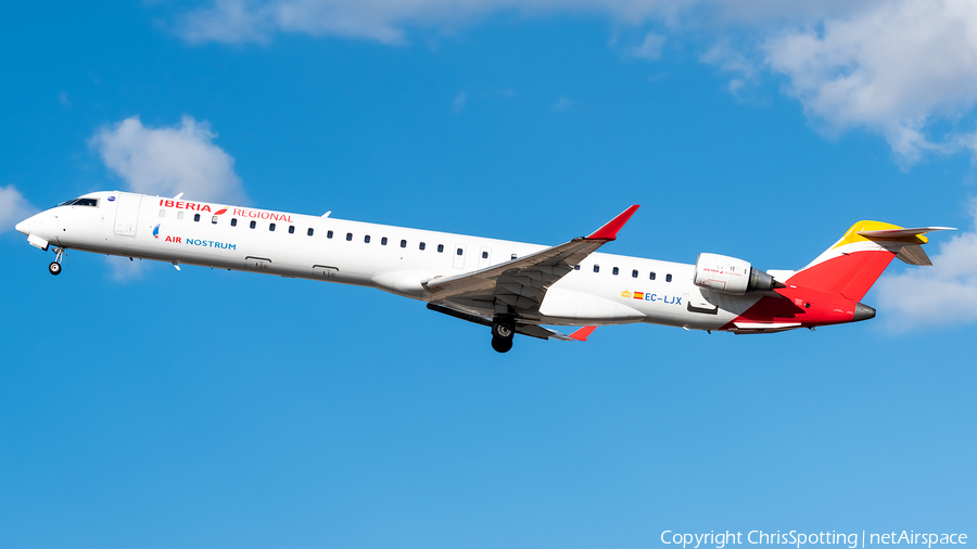 Iberia Regional (Air Nostrum) Bombardier CRJ-1000 (EC-LJX) | Photo 292566