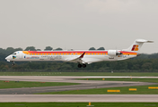 Iberia Regional (Air Nostrum) Bombardier CRJ-1000 (EC-LJX) at  Dusseldorf - International, Germany