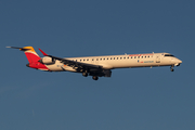 Iberia Regional (Air Nostrum) Bombardier CRJ-1000 (EC-LJX) at  Dusseldorf - International, Germany