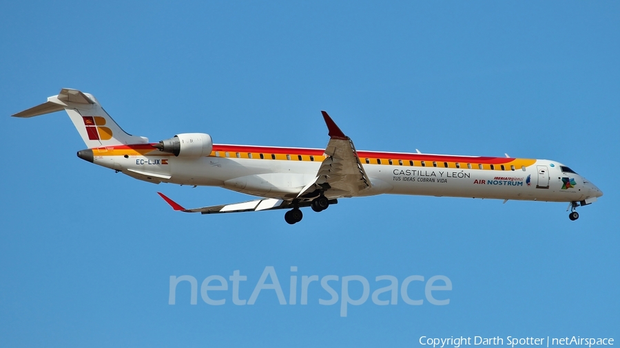 Iberia Regional (Air Nostrum) Bombardier CRJ-1000 (EC-LJX) | Photo 213141