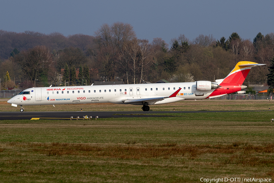 Iberia Regional (Air Nostrum) Bombardier CRJ-1000 (EC-LKF) | Photo 236279