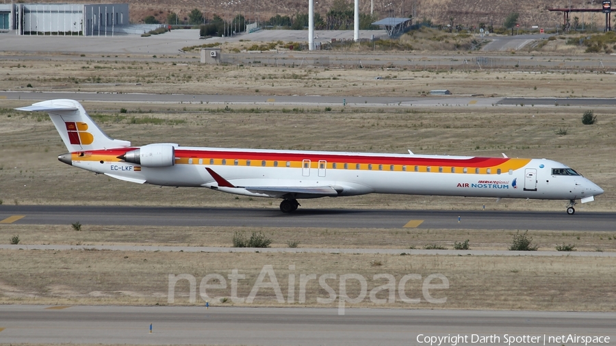 Iberia Regional (Air Nostrum) Bombardier CRJ-1000 (EC-LKF) | Photo 213142