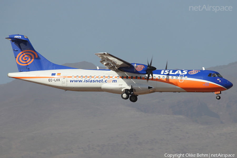 Islas Airways ATR 72-212 (EC-LKK) | Photo 52345