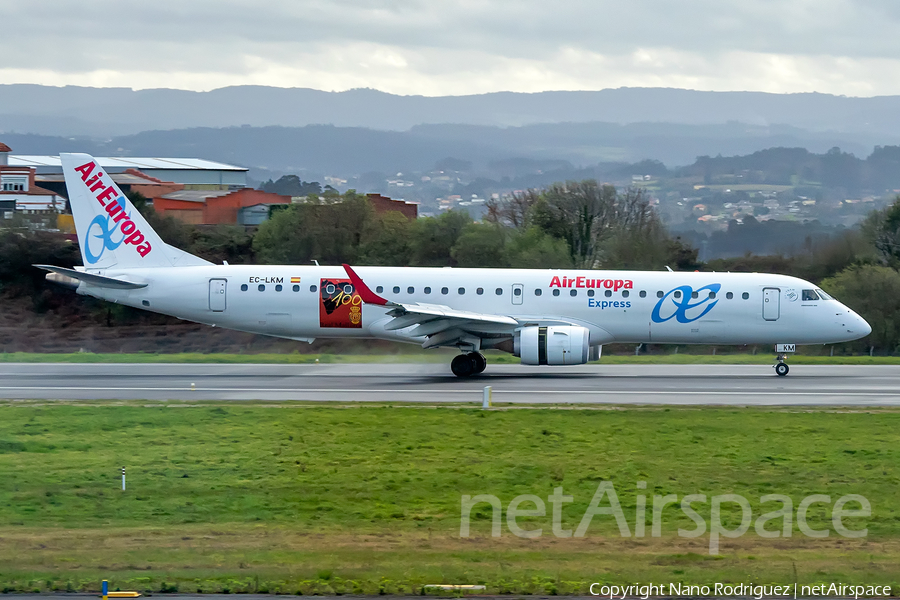 Air Europa Embraer ERJ-195LR (ERJ-190-200LR) (EC-LKM) | Photo 237547