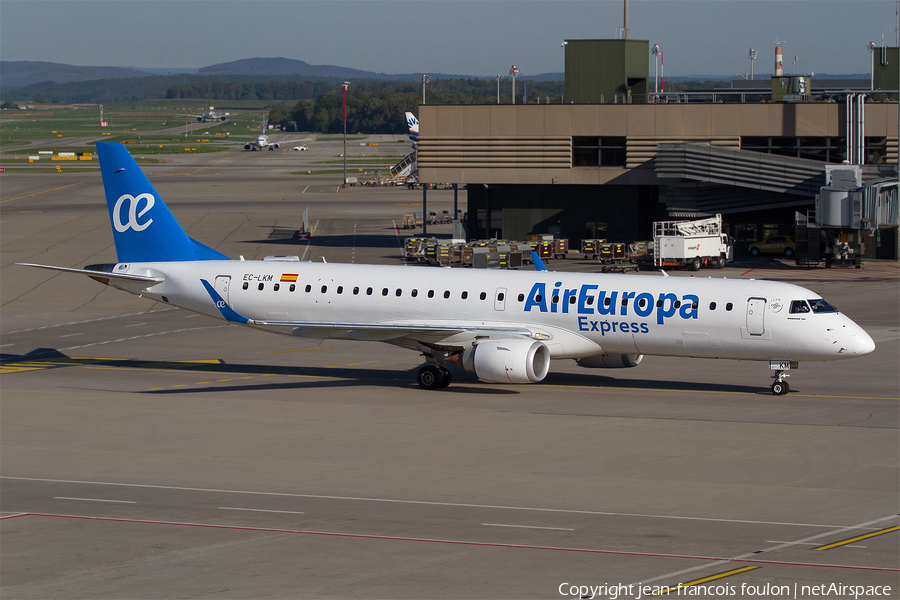 Air Europa Embraer ERJ-195LR (ERJ-190-200LR) (EC-LKM) | Photo 267237