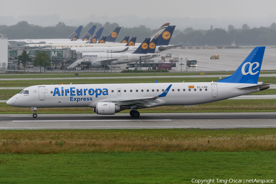 Air Europa Express (Aeronova) Embraer ERJ-195LR (ERJ-190-200LR) (EC-LKM) | Photo 378281