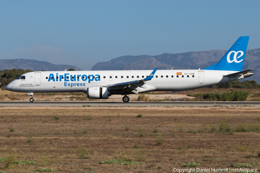 Air Europa Express (Aeronova) Embraer ERJ-195LR (ERJ-190-200LR) (EC-LKM) | Photo 473749