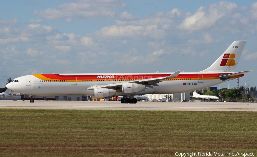 Iberia Airbus A340-313X (EC-LKS) | Photo 577143