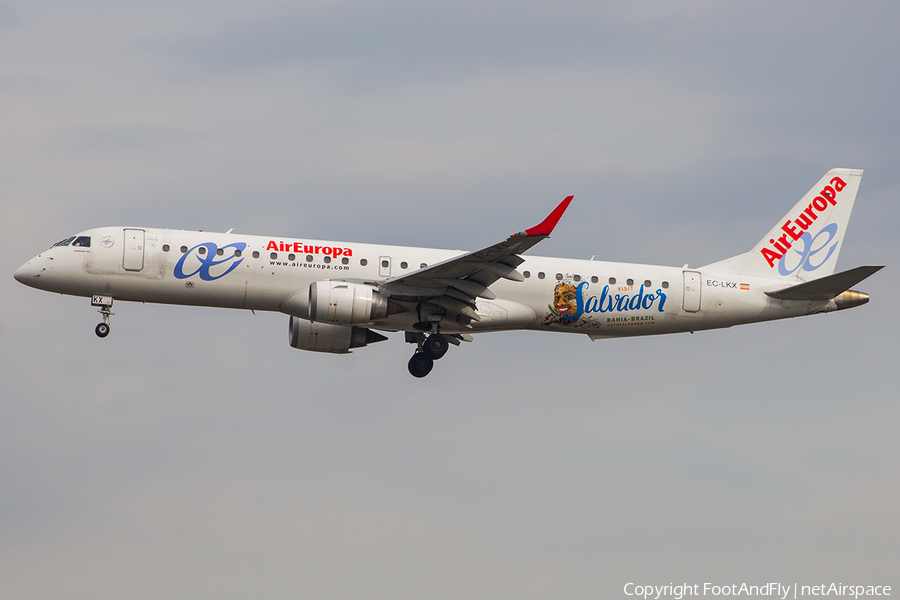 Air Europa Embraer ERJ-195LR (ERJ-190-200LR) (EC-LKX) | Photo 154307