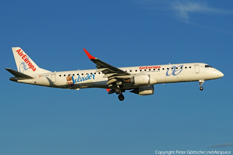 Air Europa Embraer ERJ-195LR (ERJ-190-200LR) (EC-LKX) | Photo 117173