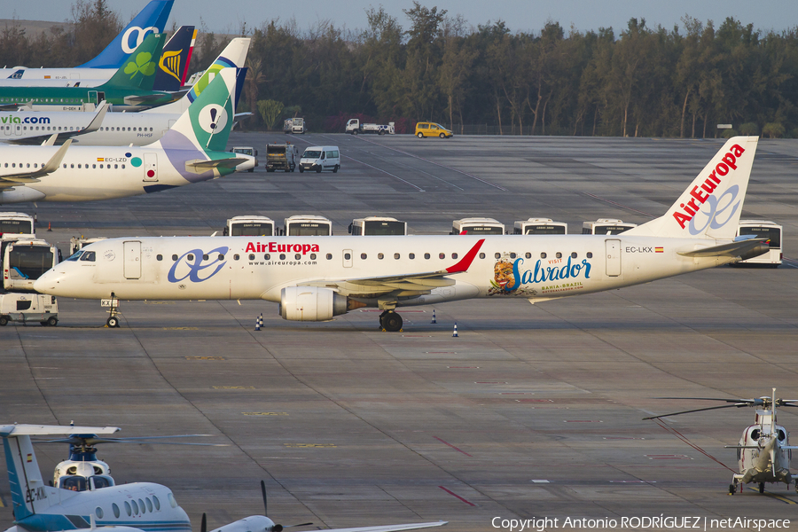 Air Europa Embraer ERJ-195LR (ERJ-190-200LR) (EC-LKX) | Photo 137575