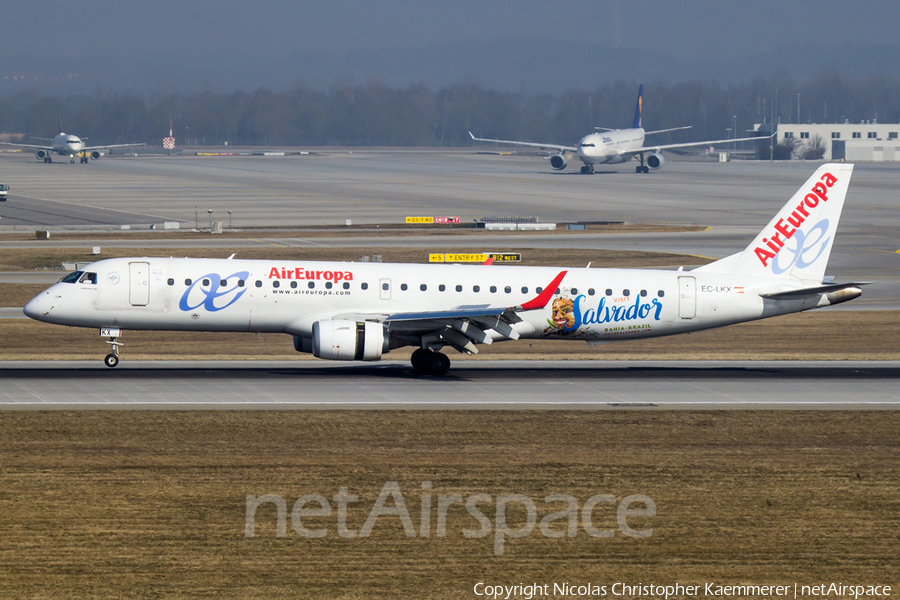 Air Europa Embraer ERJ-195LR (ERJ-190-200LR) (EC-LKX) | Photo 161156