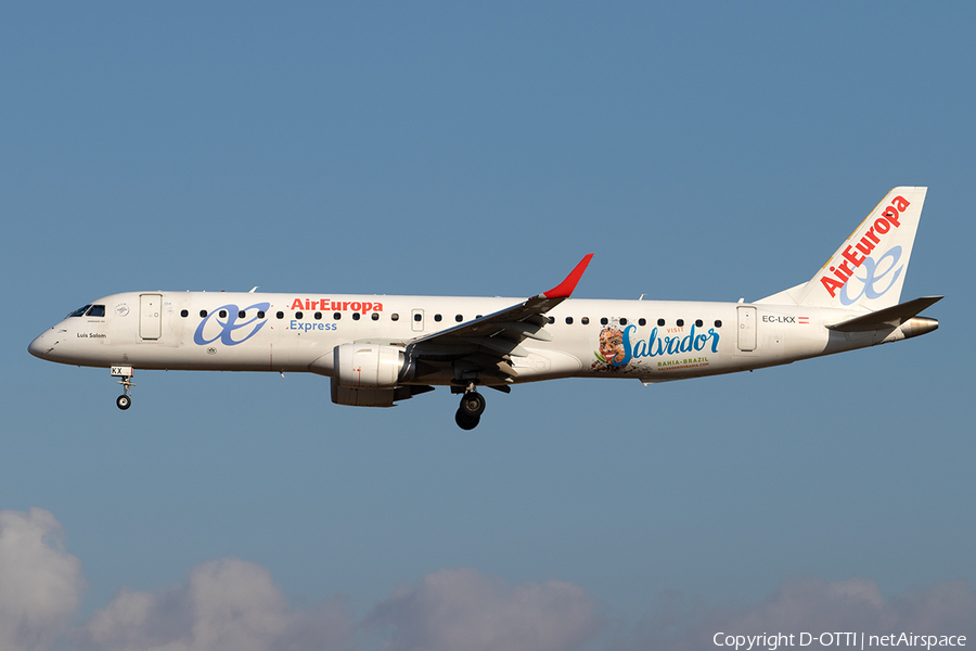 Air Europa Express Embraer ERJ-195LR (ERJ-190-200LR) (EC-LKX) | Photo 354110