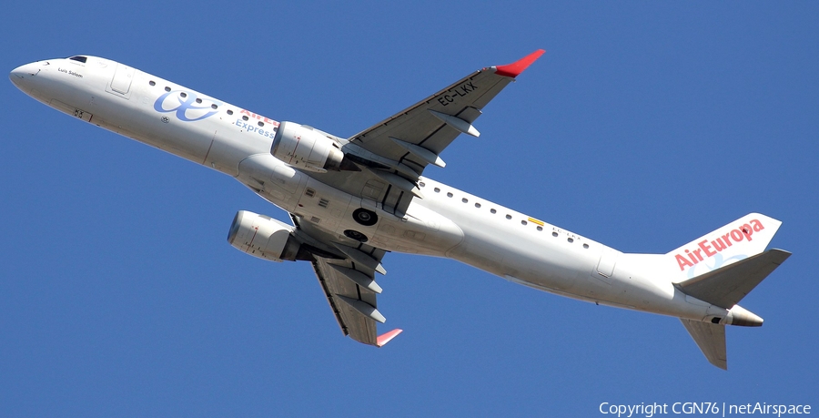 Air Europa Embraer ERJ-195LR (ERJ-190-200LR) (EC-LKX) | Photo 507848