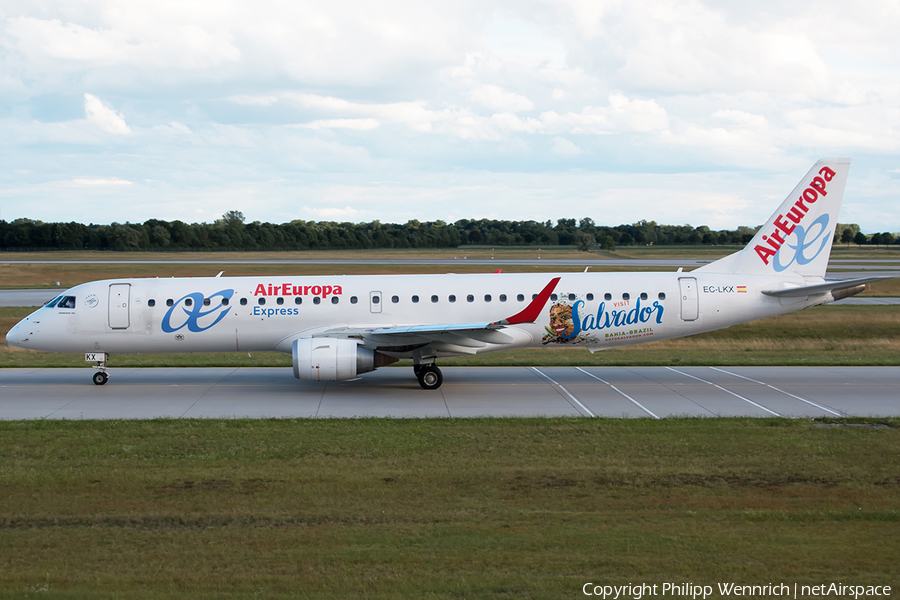 Air Europa Express Embraer ERJ-195LR (ERJ-190-200LR) (EC-LKX) | Photo 194990