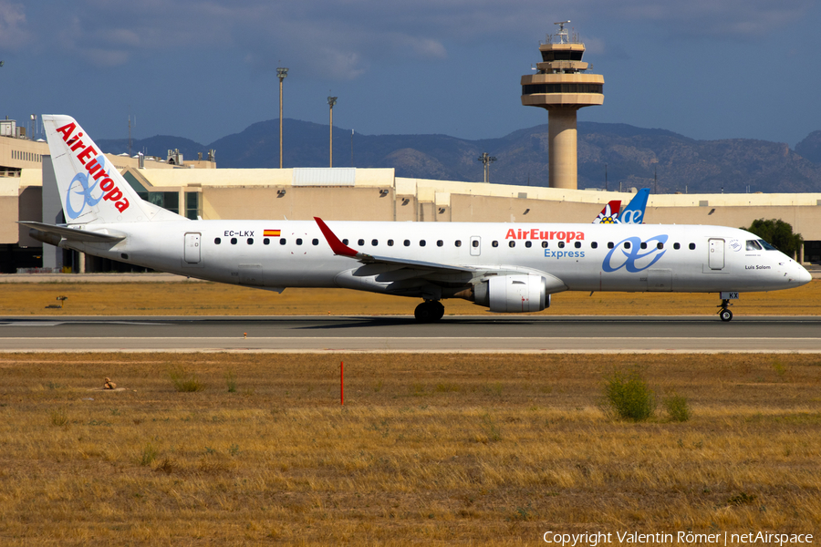 Air Europa Express Embraer ERJ-195LR (ERJ-190-200LR) (EC-LKX) | Photo 520345