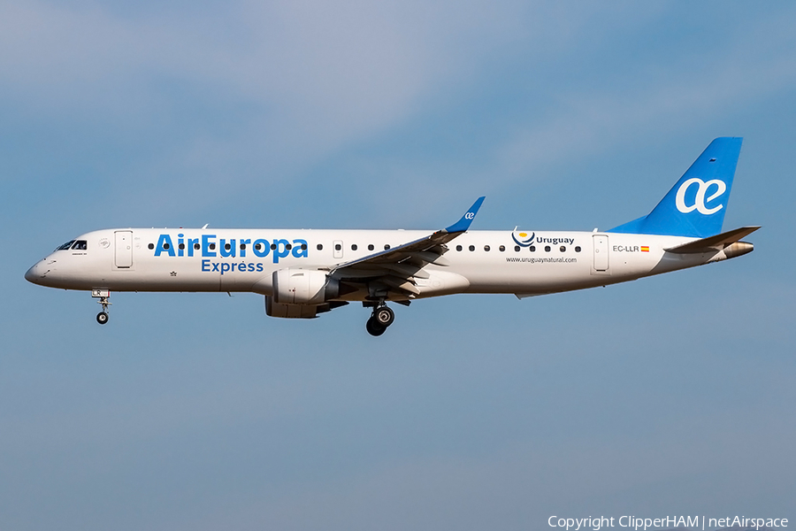 Air Europa Express Embraer ERJ-195LR (ERJ-190-200LR) (EC-LLR) | Photo 267304