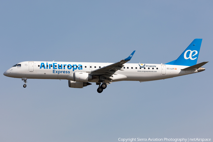 Air Europa Express Embraer ERJ-195LR (ERJ-190-200LR) (EC-LLR) | Photo 449757