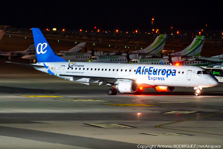 Air Europa Express Embraer ERJ-195LR (ERJ-190-200LR) (EC-LLR) | Photo 419360