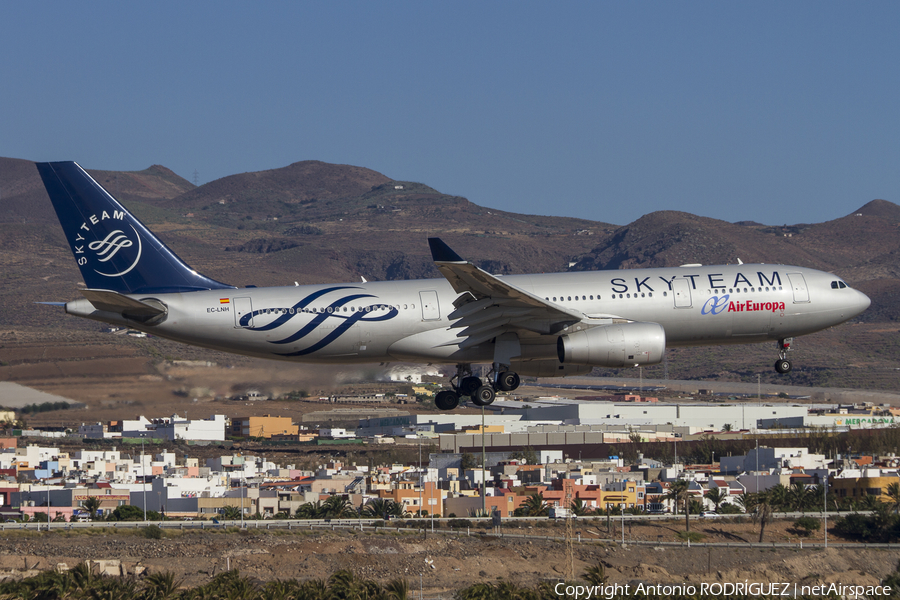 Air Europa Airbus A330-243 (EC-LNH) | Photo 150089