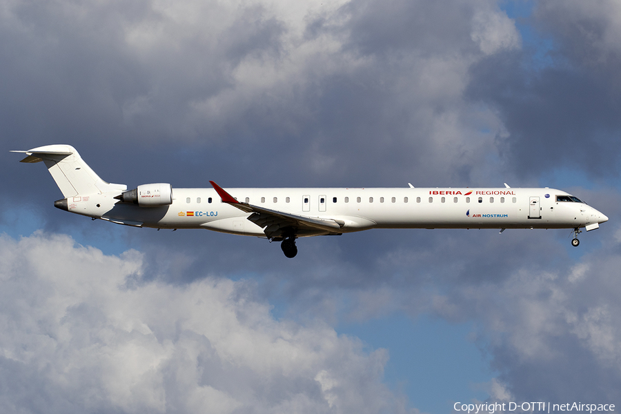 Iberia Regional (Air Nostrum) Bombardier CRJ-1000 (EC-LOJ) | Photo 533881