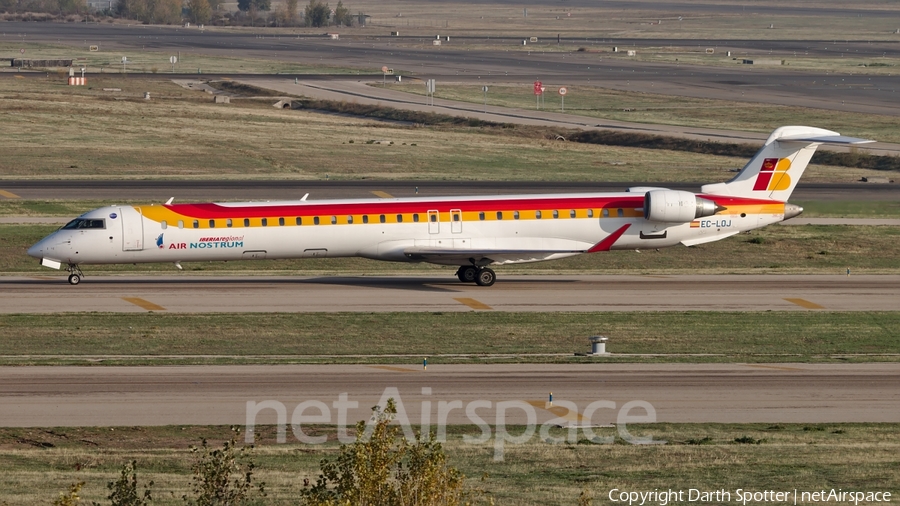Iberia Regional (Air Nostrum) Bombardier CRJ-1000 (EC-LOJ) | Photo 233441