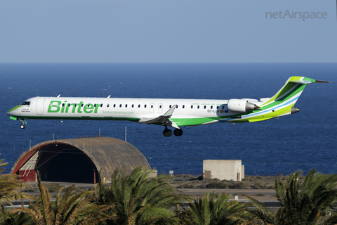 Binter Canarias Bombardier CRJ-1000 (EC-LOV) at  Gran Canaria, Spain