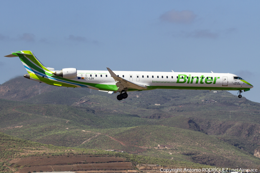 Binter Canarias Bombardier CRJ-1000 (EC-LOV) | Photo 211153