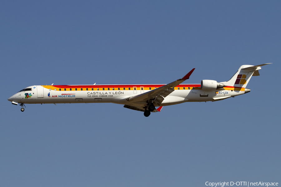 Iberia Regional (Air Nostrum) Bombardier CRJ-1000 (EC-LOX) | Photo 415437