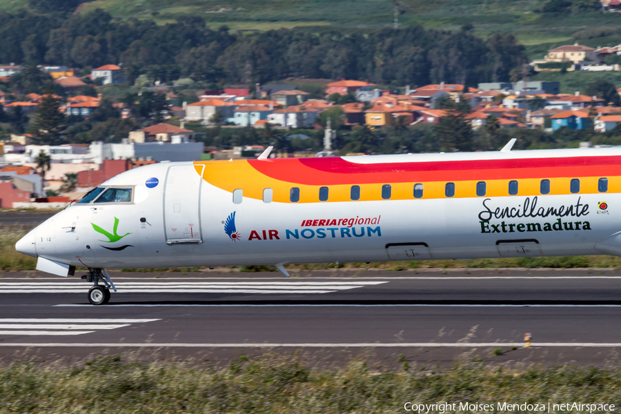 Iberia Regional (Air Nostrum) Bombardier CRJ-1000 (EC-LOX) | Photo 155520