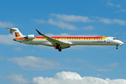 Iberia Regional (Air Nostrum) Bombardier CRJ-1000 (EC-LPN) at  Manchester - International (Ringway), United Kingdom