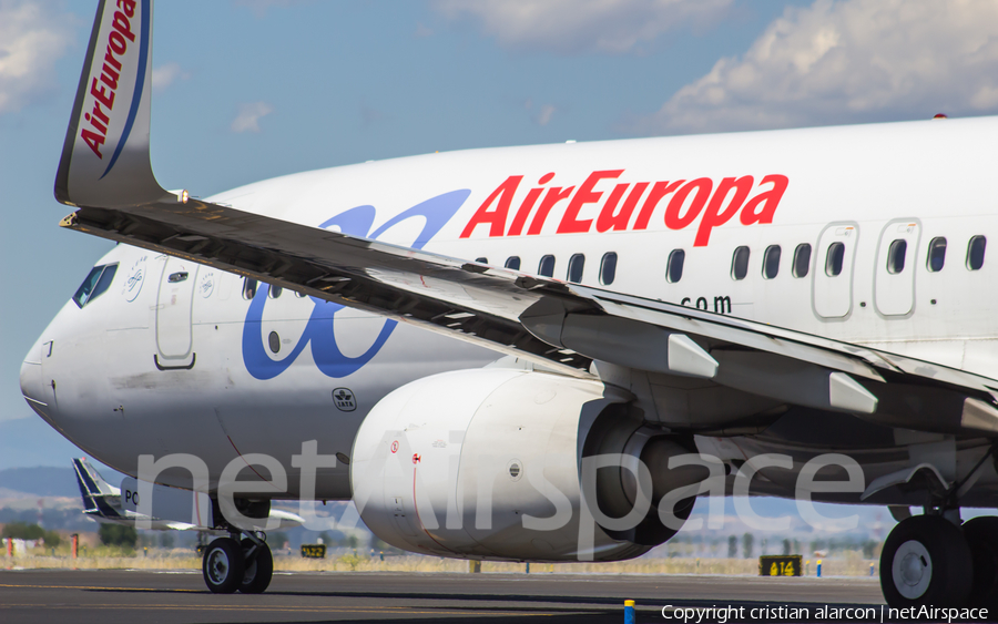 Air Europa Boeing 737-85P (EC-LPQ) | Photo 169127