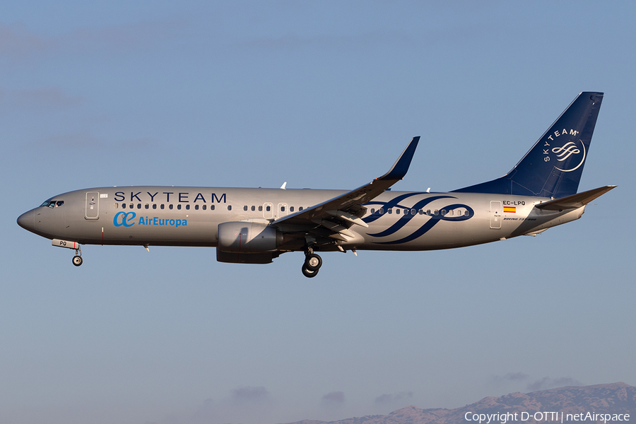 Air Europa Boeing 737-85P (EC-LPQ) | Photo 356105
