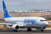 Air Europa Boeing 737-85P (EC-LPR) at  Lanzarote - Arrecife, Spain