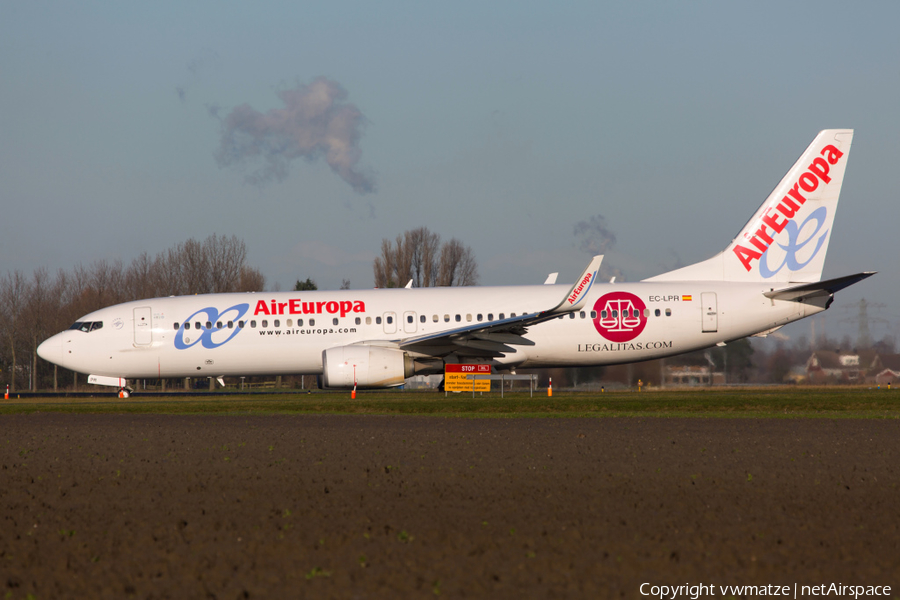 Air Europa Boeing 737-85P (EC-LPR) | Photo 96743