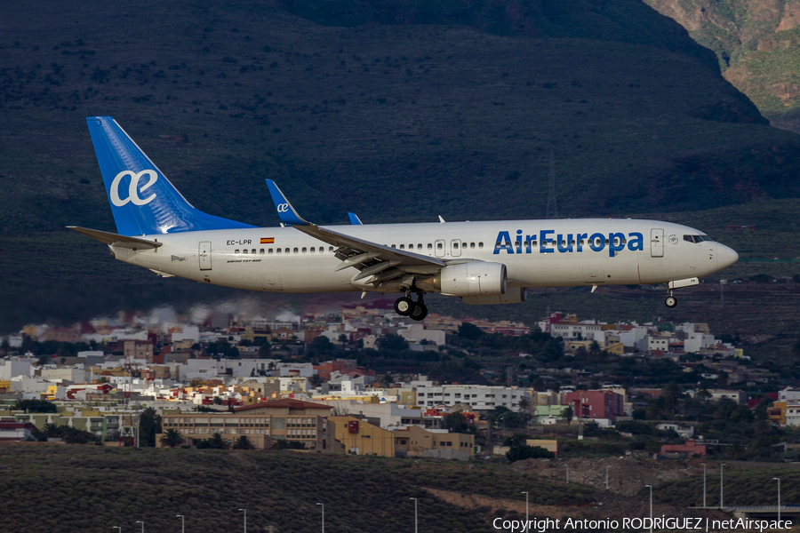 Air Europa Boeing 737-85P (EC-LPR) | Photo 363324