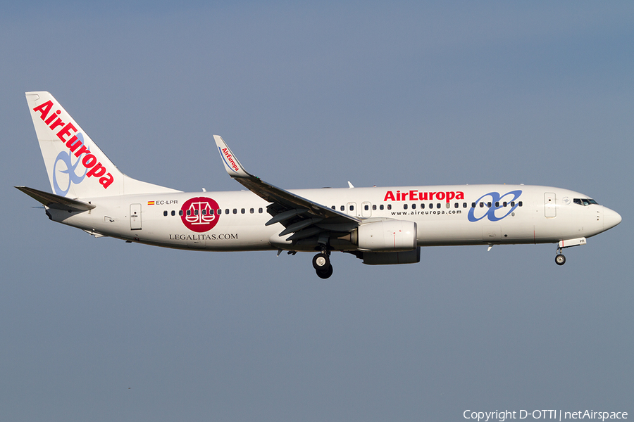 Air Europa Boeing 737-85P (EC-LPR) | Photo 518611