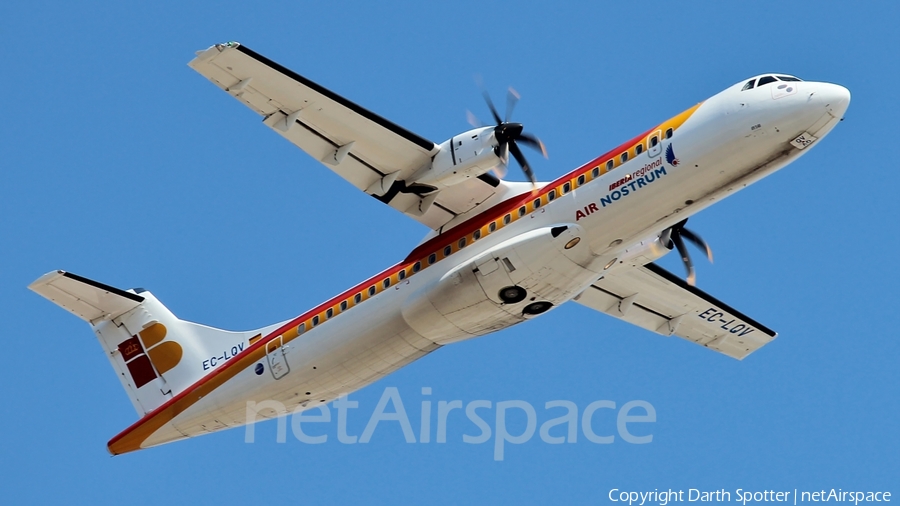 Iberia Regional (Air Nostrum) ATR 72-600 (EC-LQV) | Photo 212547