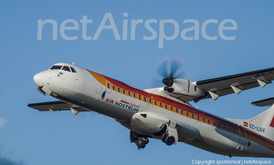 Iberia Regional (Air Nostrum) ATR 72-600 (EC-LQV) | Photo 199729