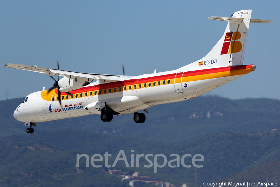 Iberia Regional (Air Nostrum) ATR 72-600 (EC-LQV) | Photo 135831